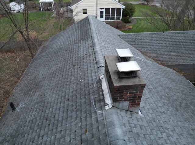 Roof Replacement in Bloomfield, CT - Before Photo