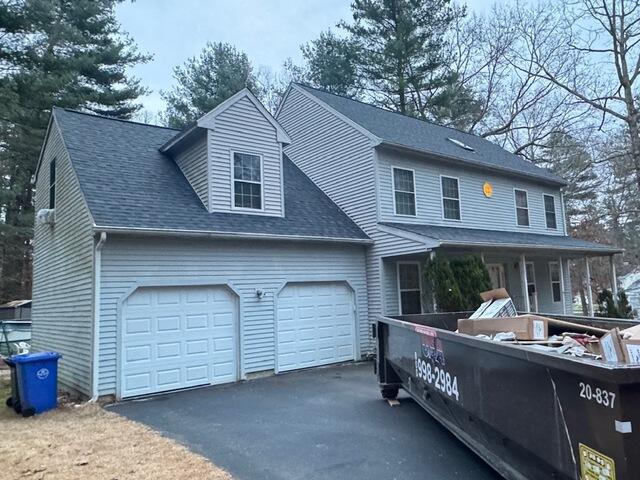 Roof Replacement in Mansfield Center, CT - After Photo