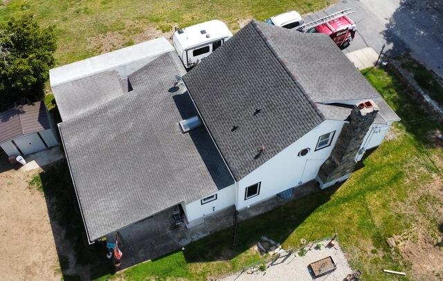 Roof Replacement in Griswold, CT - Before Photo