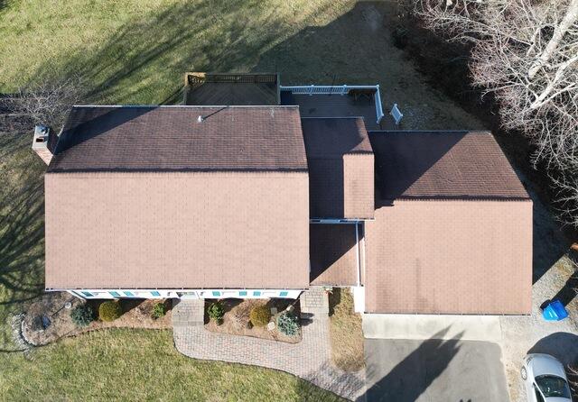 Roof Replacement in Ellington, CT - Before Photo