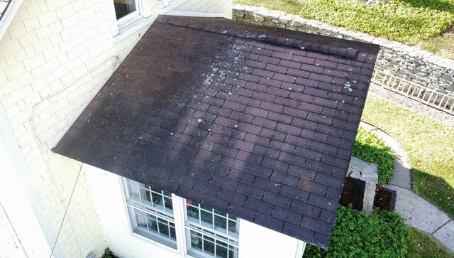 Roof Repair in Mansfield Center, CT - Before Photo