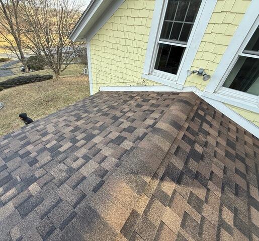 Roof Repair in Mansfield Center, CT - After Photo