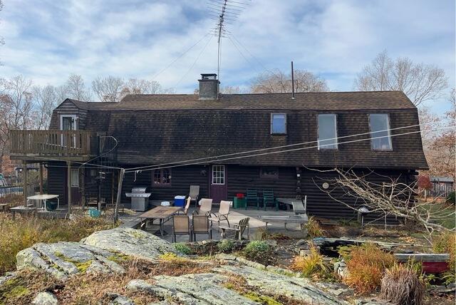 Roof Replacement in North Stonington, CT - Before Photo