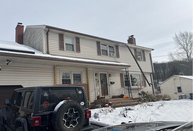 Gutter Replacement in Vernon, CT - Before Photo