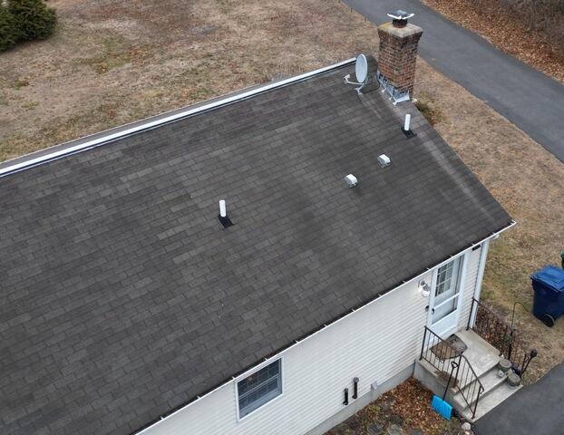 Roof Replacement in Old Lyme, CT - Before Photo