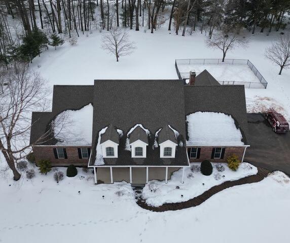 Roof Replacement in Broad Brook, CT - Before Photo