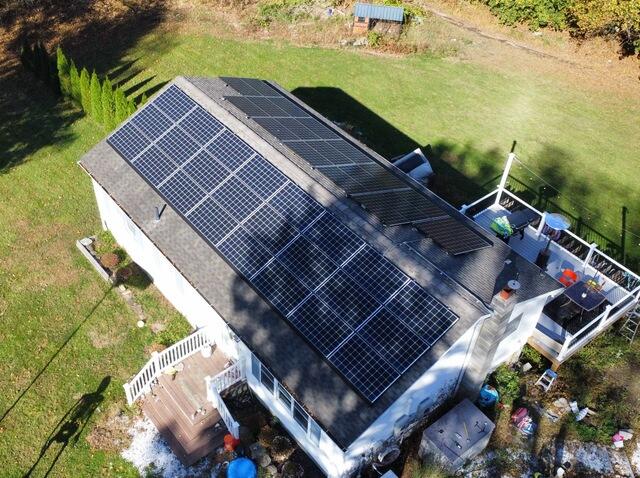 Roof Replacement in North Franklin, CT - Before Photo