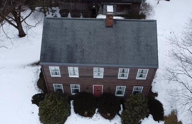 Roof Replacement in Broad Brook, CT - Before Photo