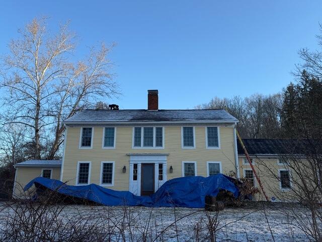 Roof Replacement in Woodstock, CT - Before Photo