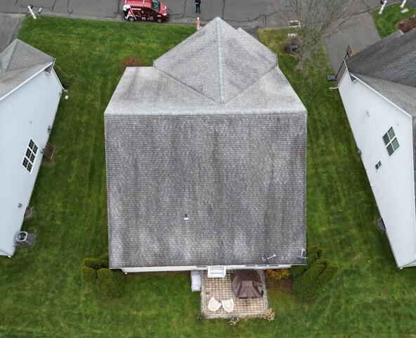 Roof Replacement in Ellington, CT - Before Photo
