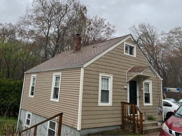 Roof Replacement in Smithfield, RI - Before Photo