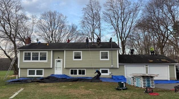 Roof Replacement in Lebanon, CT - Before Photo