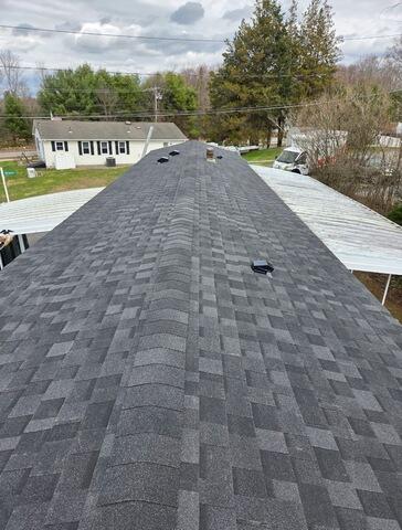 Roof Replacement in Mansfield, CT - After Photo