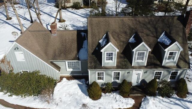 Roof Replacement in Ninatic, CT - Before Photo