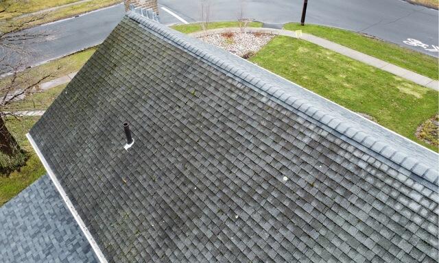Roof Replacement in West Hartford, CT - Before Photo