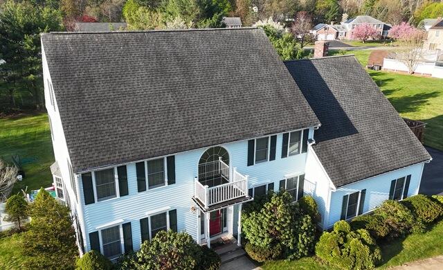 Roof Replacement in Billerica, MA - Before Photo