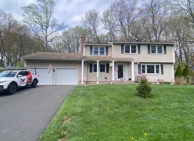 Roof Replacement in Windsor, CT - Before Photo