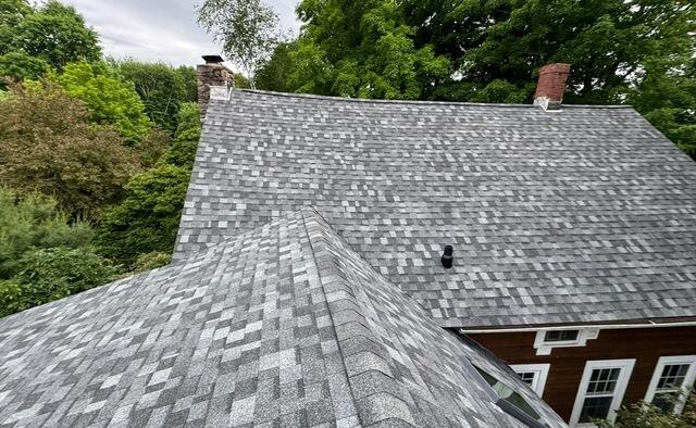 Roof Replacement in Mansfield Center, CT - After Photo