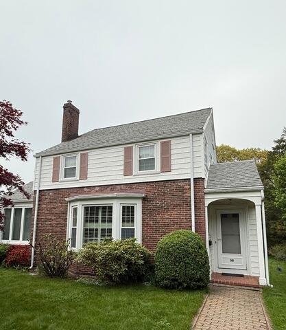 Roof Replacement in Stoneham, MA - Before Photo