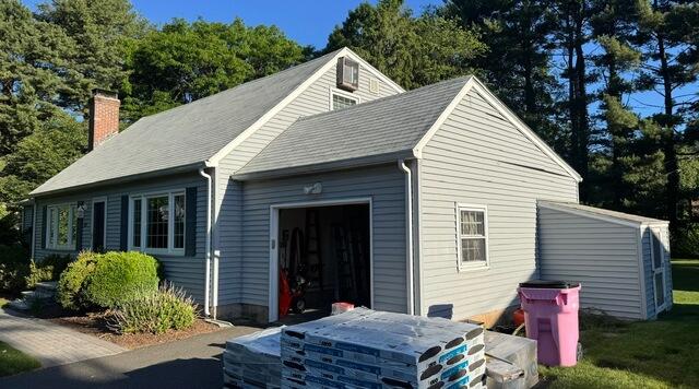 Roof Replacement for a home in Weatogue, CT - Before Photo