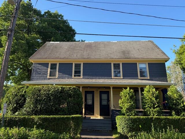 Full Roof System Replaced in Suffield, CT - Before Photo