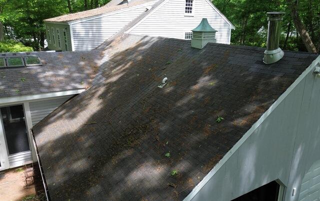 Aging Roof Replaced in Madison, CT - Before Photo