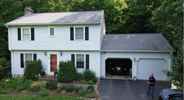New Roof Replacement in Coventry, CT - Before Photo