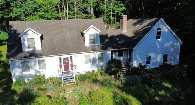 Aging Roof Replacement in Gales Ferry, CT - Before Photo