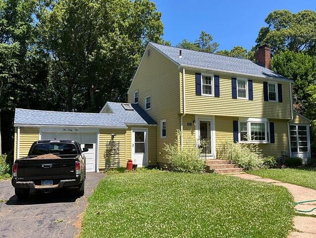 Roof Replacement in Manchester, CT - Before Photo