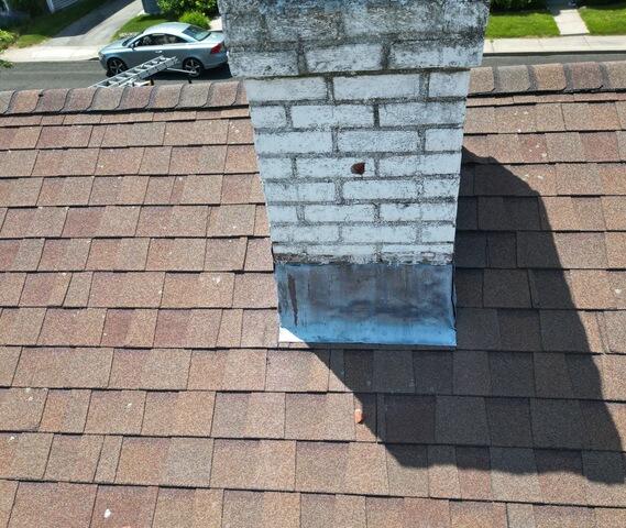 Roof Repair in Niantic, CT - Before Photo