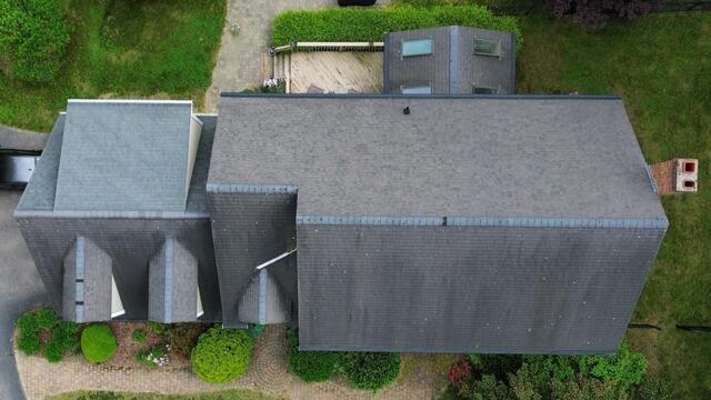 Roof Replacement in Amston, CT - Before Photo