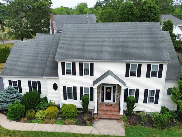 Roof Replacement in Hudson, MA - Before Photo