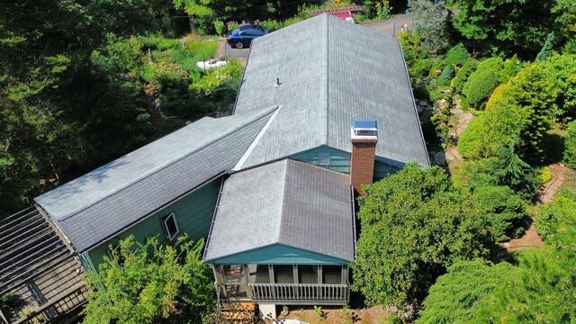 Roof Replacement in Columbia, CT - Before Photo