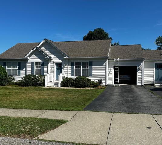 Ranch Home Roof Replacement in Middletown, RI - Before Photo