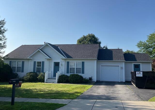 Ranch Home Roof Replacement in Middletown, RI - After Photo
