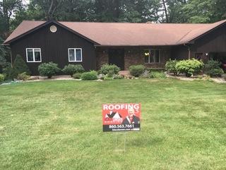 New Shingles and Gutters for a Leaky Roof in South Windsor, CT