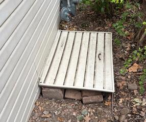 Before & After: A Better Crawl Space Door with The Turtl® in Reno, NV