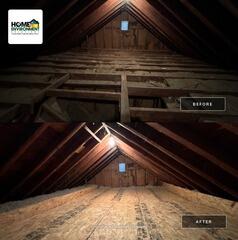 Fix hot/cold rooms and attic upgrade in Bethel Park, PA 15102