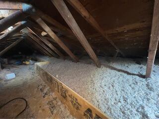 Correcting prior insulation work in Houston, PA