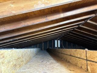 Attic sanitation and insulation upgrade in Glendale, WV