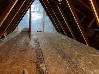 Improved attic access and insulation upgrade in Gibsonia, PA 15044