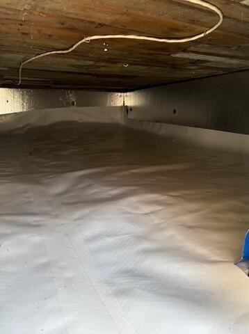 Crawlspace encapsualtion, in Ottawa,On - After Photo