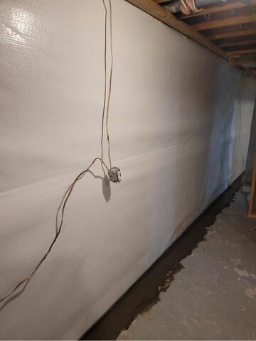 Basement waterproofingh in Osgoode, On - After Photo