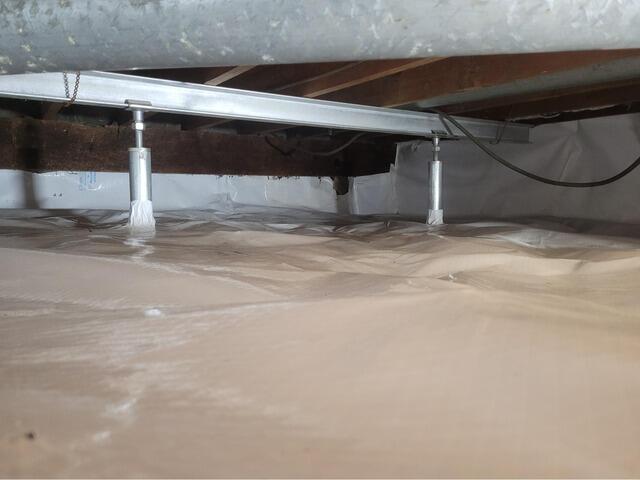 Crawls space encapsulation in Ottawa,ON - After Photo