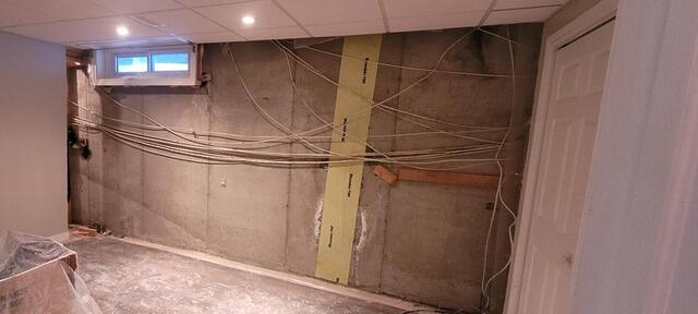 Basement Waterproofing in Orleans, ON - Before Photo
