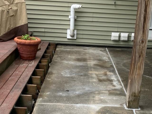 Concrete Patio Repair in Burlington, MA - After Photo