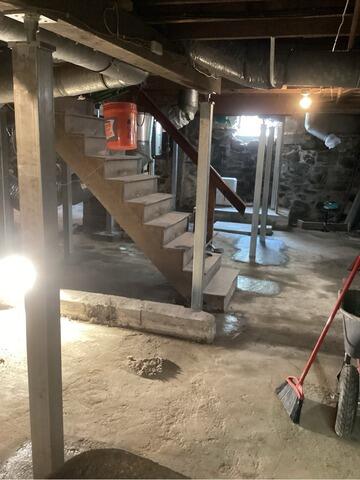 Sinking Floor Repair in Groton, MA