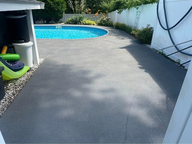 Pool Deck Resurfacing in Attleboro, MA