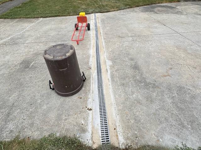 Water Pooling on Driveway in Dighton, MA - After Photo