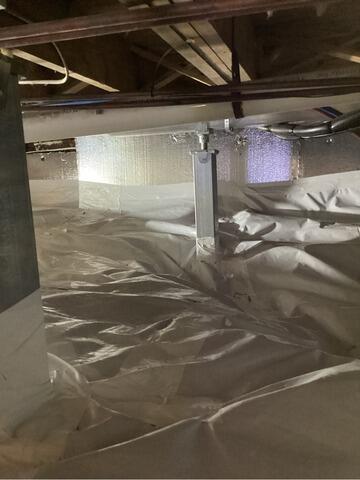 Sagging Floor Repair and Crawl Space Insulation in Gloucester, MA